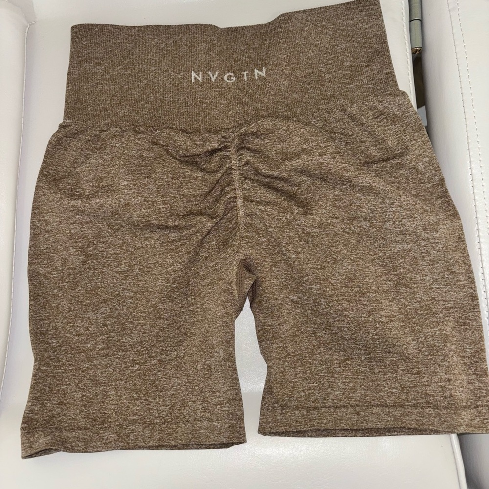 NVGTN Women's Tan Bike Shorts